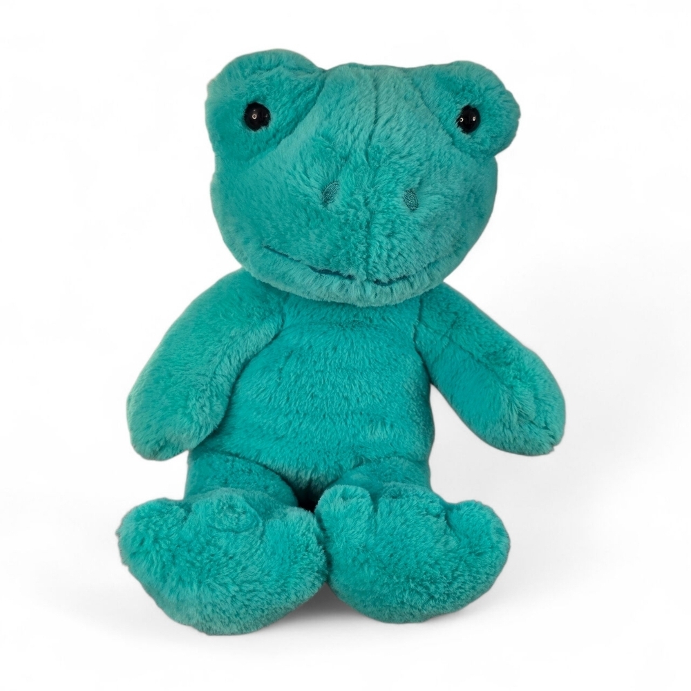 Build-A-Bear Workshop Retired TOADally Teal Frog 16" Plush Stuffed Animal 2022